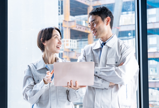 施工管理技士の男女