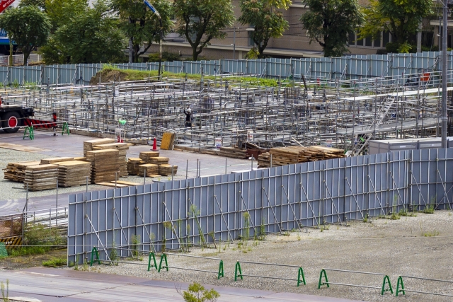 建材置き場